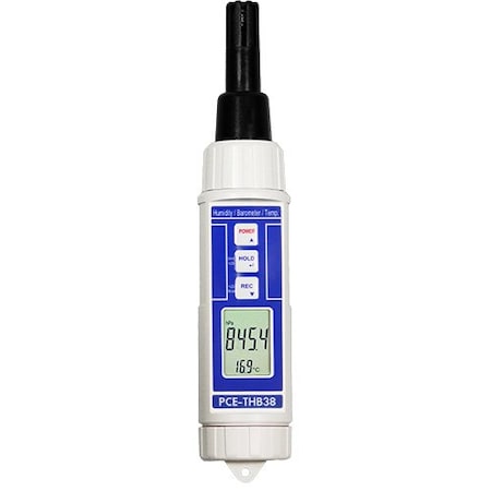 Pce Instruments Enironmental Meter, 0 to 50 Degrees C / 32 to 122 Degrees F PCE-THB 38